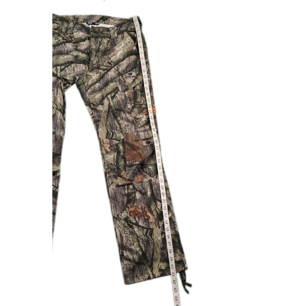 Under Armour Mossy Oak Treestand Camouflage Camo Hunt Camp Pants Mens 32X32 - Picture 14 of 16